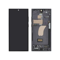 Display Completo Nero OLED Galaxy S23 Ultra (S918B) (con frame) Service Pack