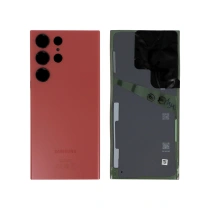 Back Cover Vetro Posteriore Rosso Galaxy S23 Ultra (S918B) Service Pack