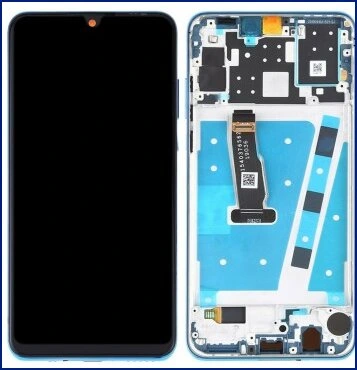 LCD Display + Touch per Huawei P30 Lite white 