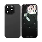 Original Pulled Back Cover Apple iPhone 15 Pro Black Titanium